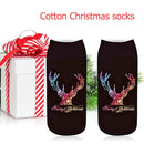 1 Pair Warm Christmas Sock Flexible Hand Washable Socks Costume Decor Supplies