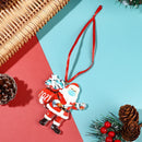 Christmas Ornament Vaccine Pendants Survivor Santa Claus Xmas Tree Hanging