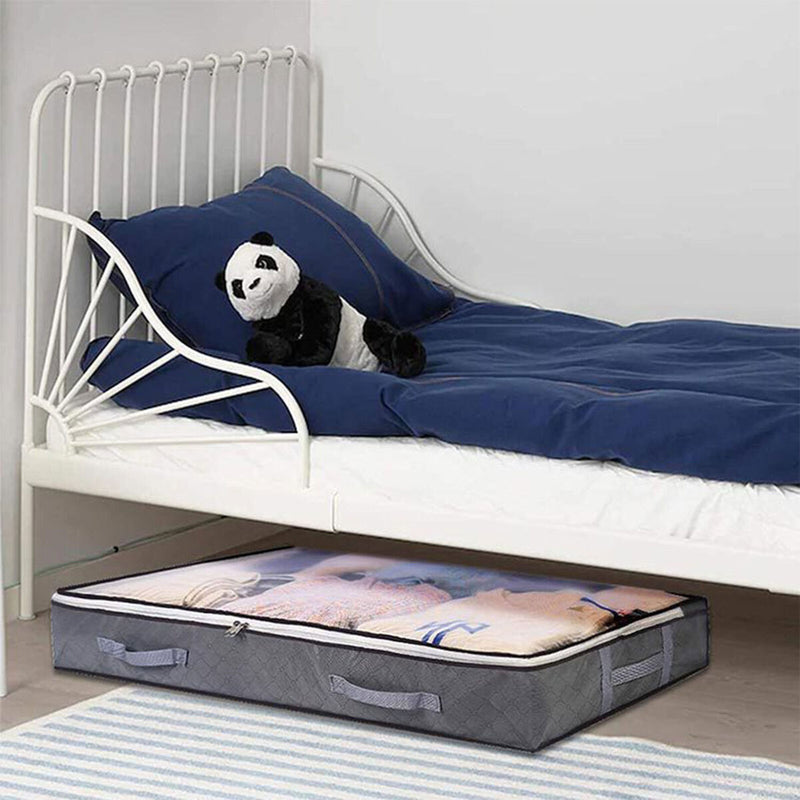 Under Bed Storage Organizer Sturdy Structure Large Capacity Underbed Bag Gr