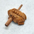 Wood Frog Rasp Percussion Musical Instrument Tone Block Stick Supplies