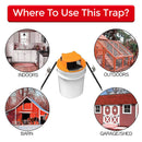Cat Head Smart Mouse Rat Trap Flip N Slide Bucket Lid Door Mousetrap (2pcs)