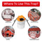 Cat Head Smart Mouse Rat Trap Flip N Slide Bucket Lid Door Mousetrap (2pcs)