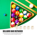 5pcs Billiards Snooker Ferrules Pool Cue Ferrules Repair Accessories (12mm)