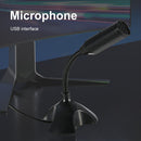 USB Microphone Portable USB Condenser Recording Microphone for Laptop Computer