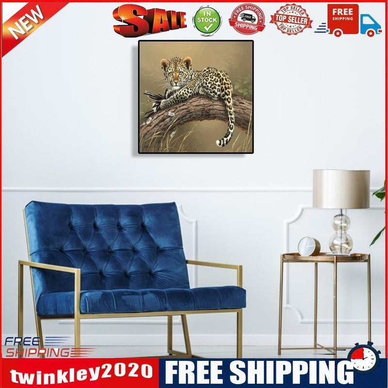 Tiger 5D DIY Full Round Drill Diamond Painting Embroidery Cross Stitch Kits