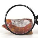 5X Letter Mini Pocket Magnifier Monocle Foldable Reading Magnifying Glass