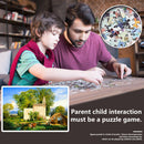 1000pcs Rural Backyard Paper Puzzles Adults Kids Picture Jigsaw Assemble Toys