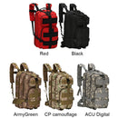 Outdoor Sports Backpack 25L Large 600D Oxford Molle Rucksack Bag (CP Camouflage)