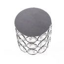 Hollow Crystal Candle Holders Pen Pot Candlestick Tealight Organizer (B) Newly