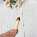 2pcs/set Hot Crafts Wig Kit Crochet Hook Weaving Knitting Needle Braids Tools