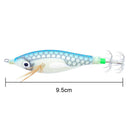 Luminous Artificial Jigs Fishing Lures Cuttlefish Catcher Tackle (Blue Whit