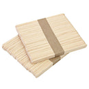 50pcs/Lot Burlywood Wooden Popsicle Market Stick Kids Crafts Art DI