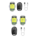 Waterproof 2.4G Remote Control 7 Colors Signal Strobe Light for Drone (2sets)
