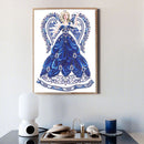 Art Wing Dress Beauty 5D Diamond Painting DIY Special Shaped Kit (UP069) Newly