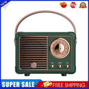 Retro Bluetooth-compatible Speaker Classical Subwoofer Music Player (Green)