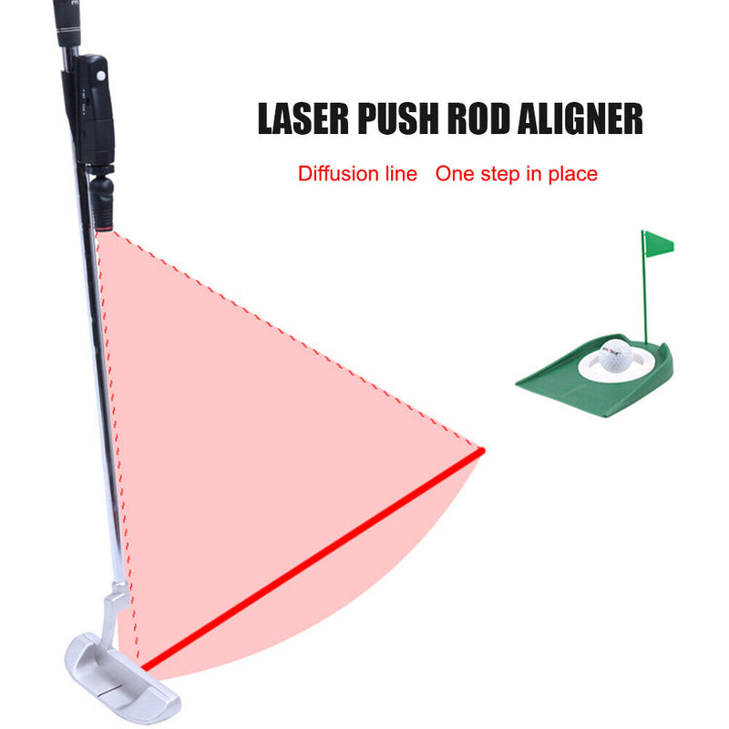 Golf Putter Trainer Sight Pointer Putting Training Aim Corrector Golf Equipment