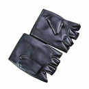 Accessories Driving Ride Motor Leather Mittens Punk Glove Fingerless Gloves