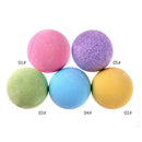Bath Salt Ball Body Skin Whiten Stress Relief Bubble Shower Ball (Blue)