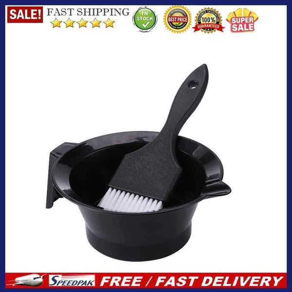 2pcs Tint Coloring Salon Comb Brushes Plastic Hair Colouring Brush Mixing B