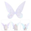 Kids Girls Fairy Wings Anti-fade Glitter Organza Princess Wing (White) Newly