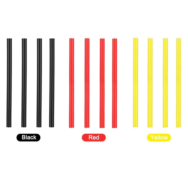 4x Outdoor Stove Furnace Hose Tube Sleeve Cover Camping Equipment (Yellow)