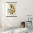 5D DIY Diamond Painting Animal Flowers Full Round Drill Home Art Picture Decor