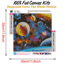 5D DIY Full Drill Diamond Painting Universe Embroidery Needlework Set Home De