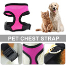 Reflective Cat Dog Collar Harness Comfortable Kitten Vest Harnesses for Training