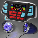 Tuankay Motorcycle Handlebar Audio System Bluetooth USB TF FM Radio MP3 Speakers