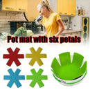 4 Pcs Pan & Pot Protectors Holder Padded Print Divider UK Separate Pads P3H7