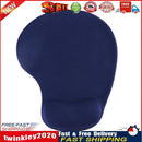 Silicone Wrist Rest Support Mouse Pad PU Anti-slip Hand Pillow(Dark Blue) Newly