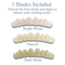 Silicone Simulated Tooth Cover Teeth Whitening Denture Paste Instant Smile