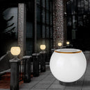Waterproof Solar LED Bollard Light for Outdoor Garden Path Lawn Rainproof Pillar