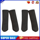 4pcs/set Pure Chair Feet Sock Thickened Table Leg Knitted Cover (Black)