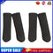 4pcs/set Pure Chair Feet Sock Thickened Table Leg Knitted Cover (Black)