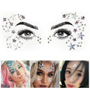 Temporary Makeup Face Tattoo Stickers Face Jewels Makeup Tool for Party Cosme