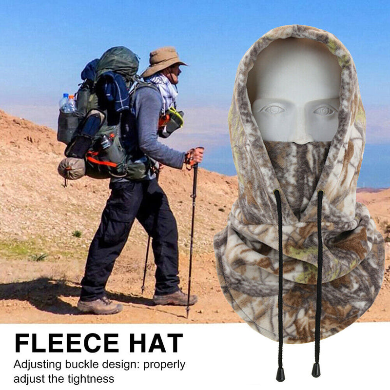 Thickened Winter Warm Fleece Cycling Hood Windproof Outdoor Skiing Headgear