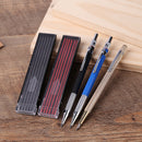 Carpenter Pencils with Marker Pen 24 Refills Woodworker Carbide Scriber Tool