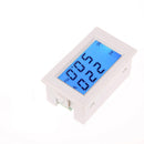 LCD Digital Dual Display AC 150- 500V Voltmeter 45- 65Hz Frequency Meter(1)