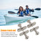 4pcs Threads Kayak Rail Track M6 Screws Nuts Stainless Steel Mounting Bolts