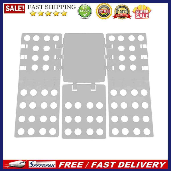 Plastic Garment Folding Board Adjustable Shirts Laundry Clothes Holder for Ho