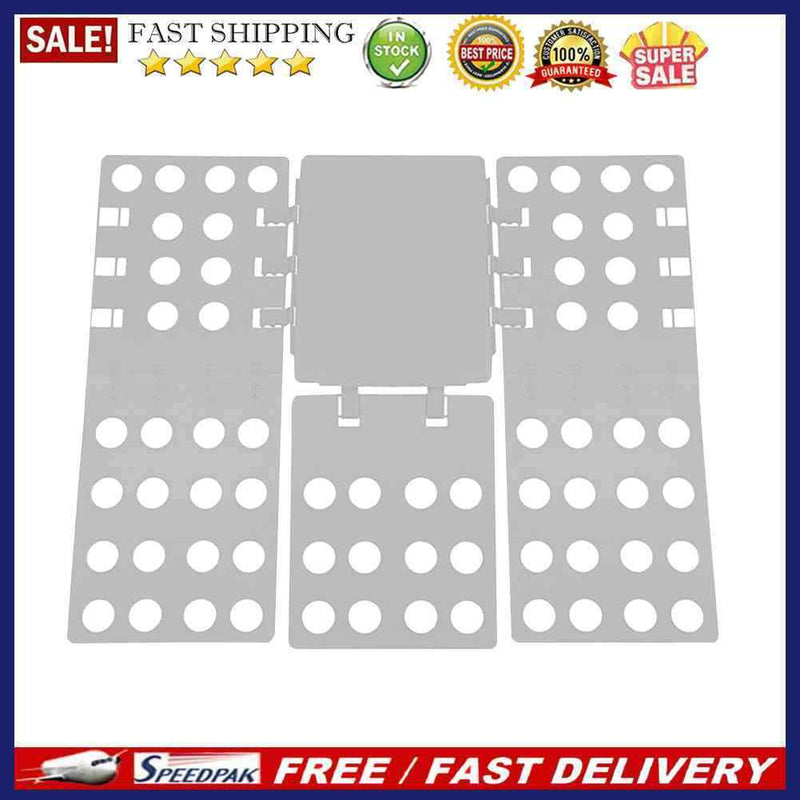 Plastic Garment Folding Board Adjustable Shirts Laundry Clothes Holder for Ho