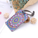 DIY Special Shaped Diamond Painting Mandala Leather Luggage Boarding Pass Newly