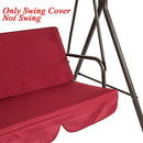 Outdoor Patio Replacement Shade Dust Swing Cover Backrest Chair Cushion Case
