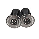 MEROCA 1 Pair Bicycle Grips Handle Bar Ends Cap MTB Anti-slip Handlebar Plu