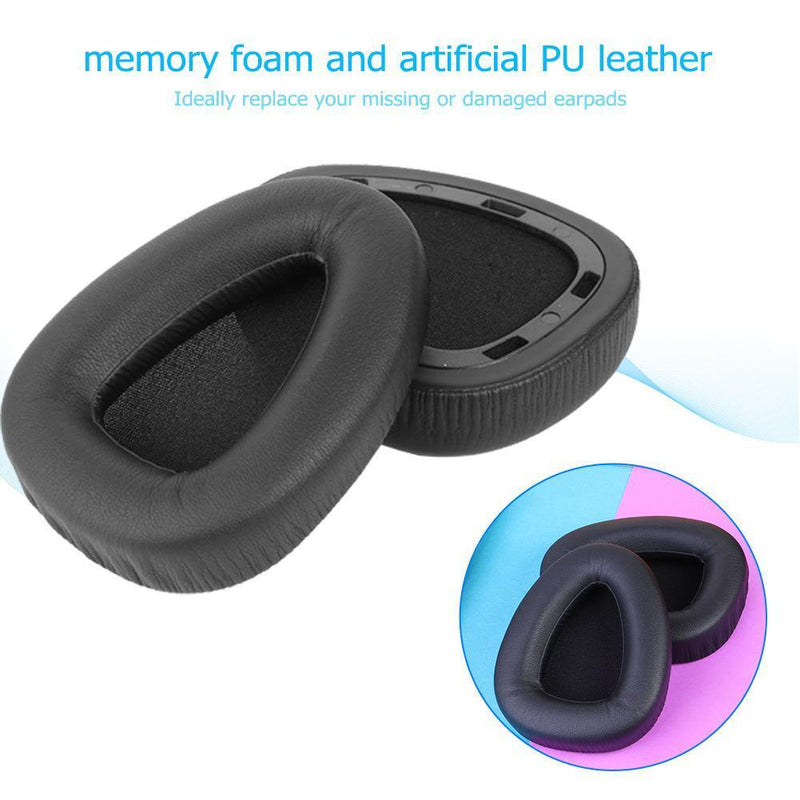 2pcs Ear Pads Foam Cushions Earpads Cover for Monster DNA 2.0 Headset Headphone