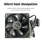 Silent Fan for Computer Cases Chassis Cooling Fan Hydraulic Bearing (9cm) Newly