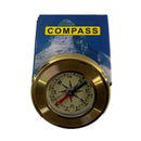 Mini Portable Brass Copper Navigation Compass for Outdoor Camping Activitie