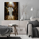 Priest Canvas Oil Paint By Numbers Wall Art Posters Home Living Room Decor