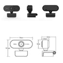 Webcam 1080P Full HD Web Camera With Microphone USB Plug 8U7Y Cam For PC K3G5